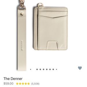 Brand new Denner ivory wallet by Andar
